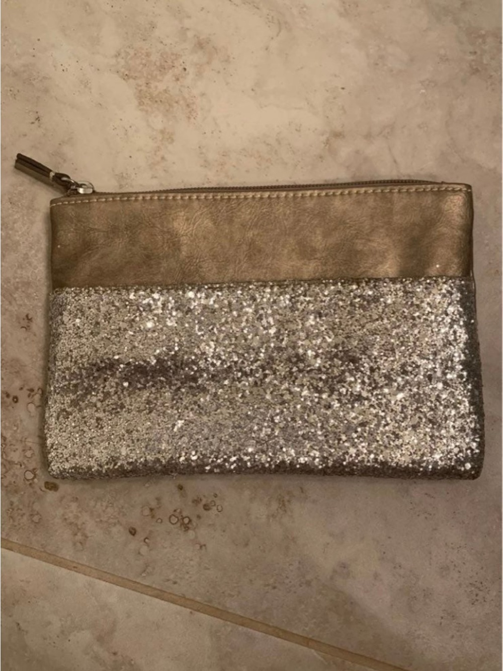 3 for $15! Unique Vintage New gold silver clutch wallet pouch